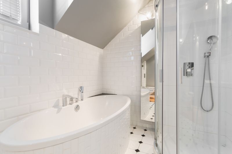 Bathroom Remodel Featuring Bathtub